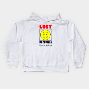 In search of happiness Kids Hoodie